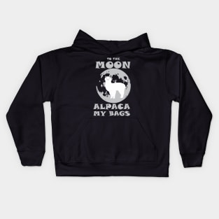 Alpaca Moon World Kids Hoodie